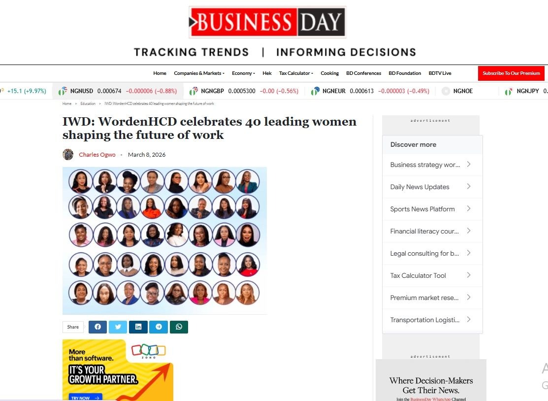 Worden Award - Business Day