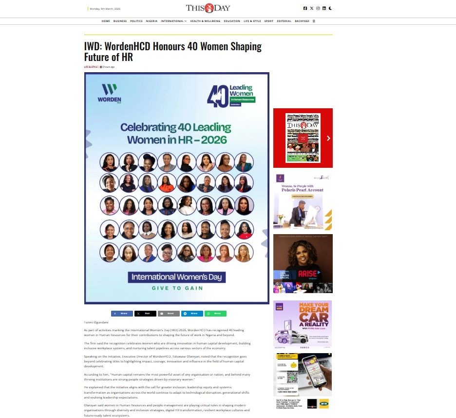 Word Award - This Day