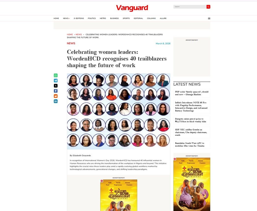 Worden Award - Vanguard